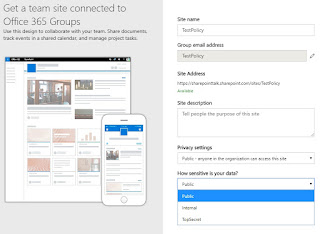 Using site classification for SharePoint Sites