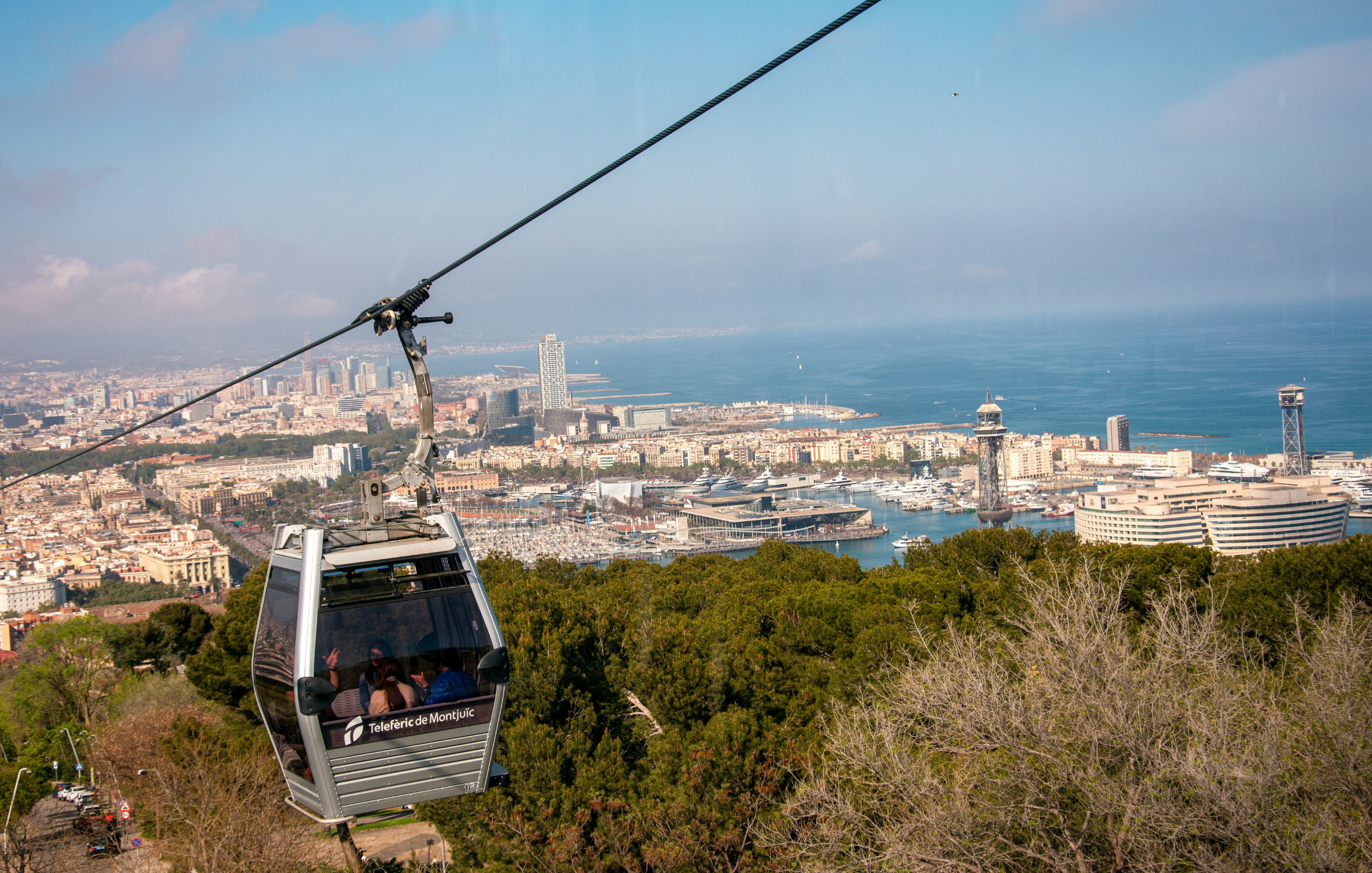See the City view from Montjuïc