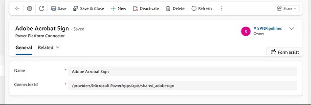 Power Platform Pipelines oAuth Configuration App